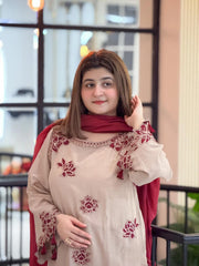 NEELAM – Embroidered 3PC (Winter Collection)